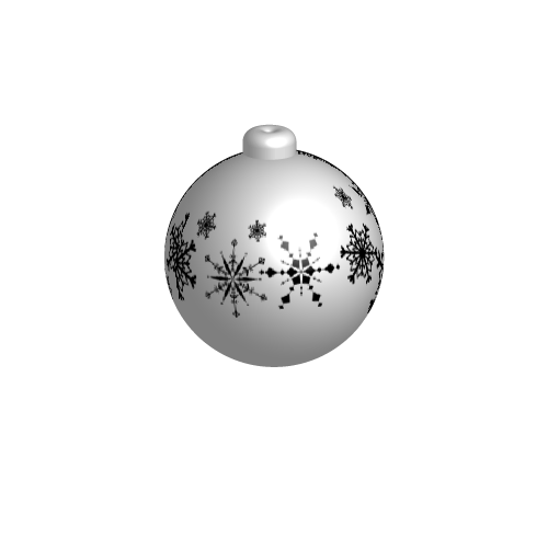 クリスマスツリーオーナメントイメージ シルバーボール雪の結晶 無料ホームページ壁紙素材 Black Shiva Yamamoto Studio